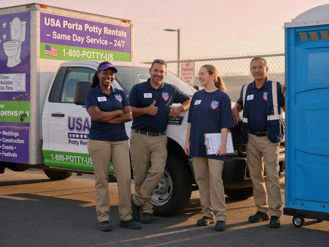 Porta Potty Rental company in Oilville, VA